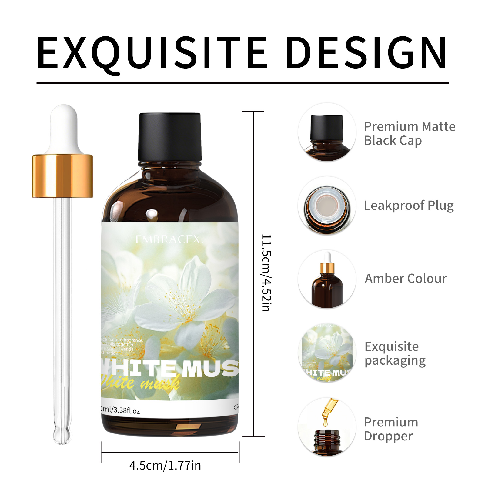 100ml Witte Muskus Geuroliën v - Candle Fragrance Supplies recensie en prijs
