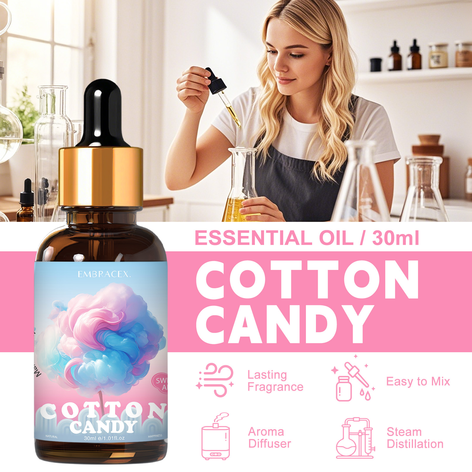 30ml Suikerwafel Geuroliën voo - Candle Fragrance Supplies recensie en prijs