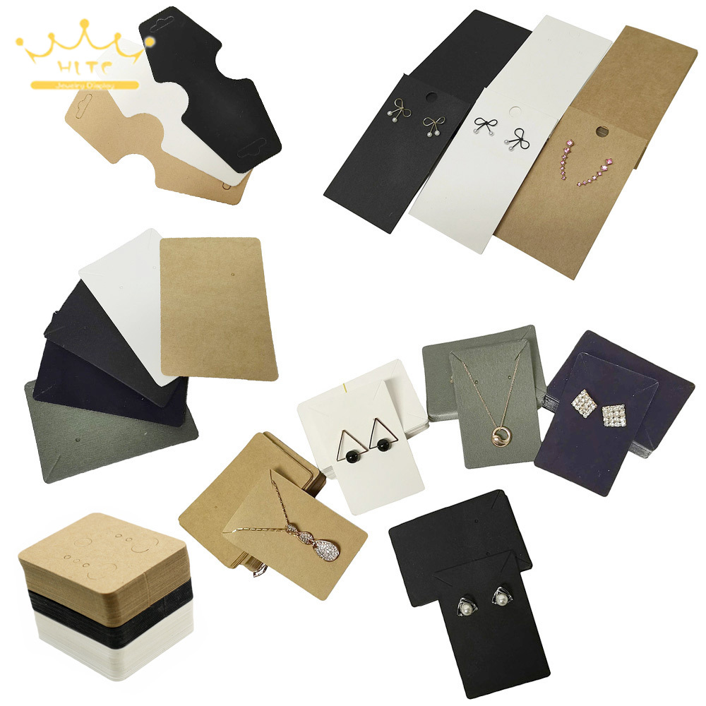 Kraftpapier oorsteker hangtag  - Kraft Hang Tag recensie en prijs