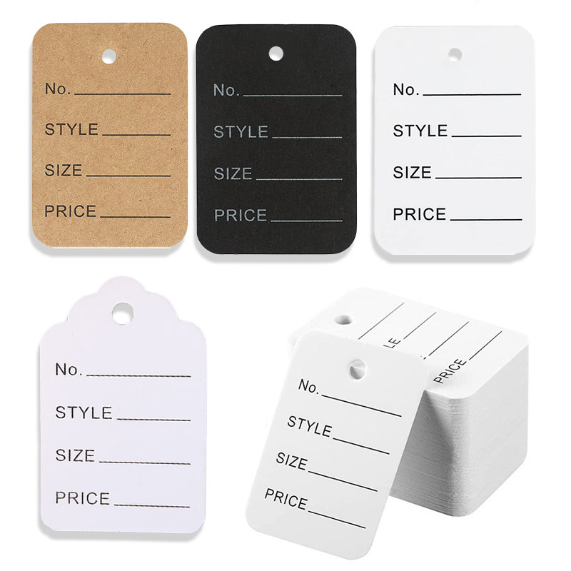 100 stks/partij 3.5x5 cm Prijs - Kraft Hang Tag recensie en prijs