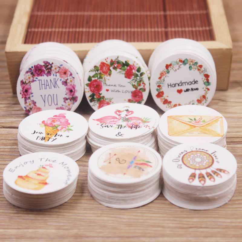 100 stks wit/kraftpapier gift  - Kraft Hang Tag recensie en prijs