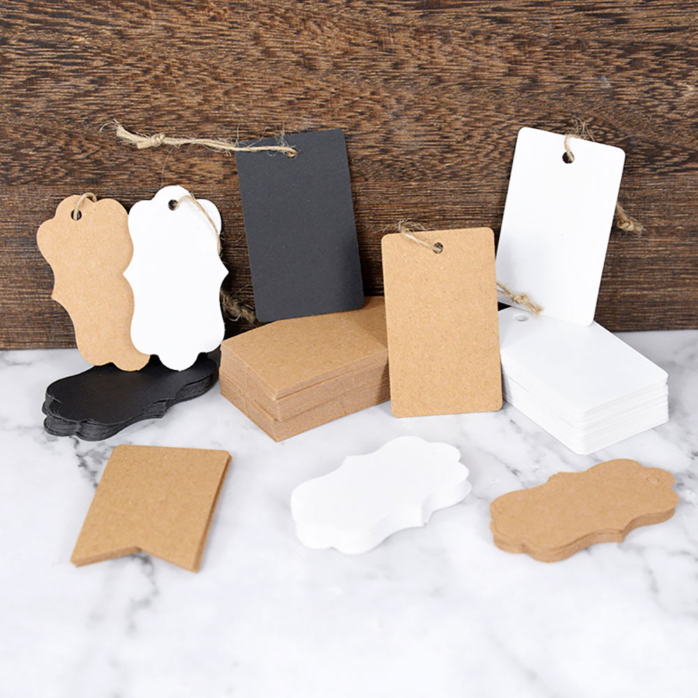 Voor Fun 100 STKS Kraftpapier  - Kraft Hang Tag recensie en prijs