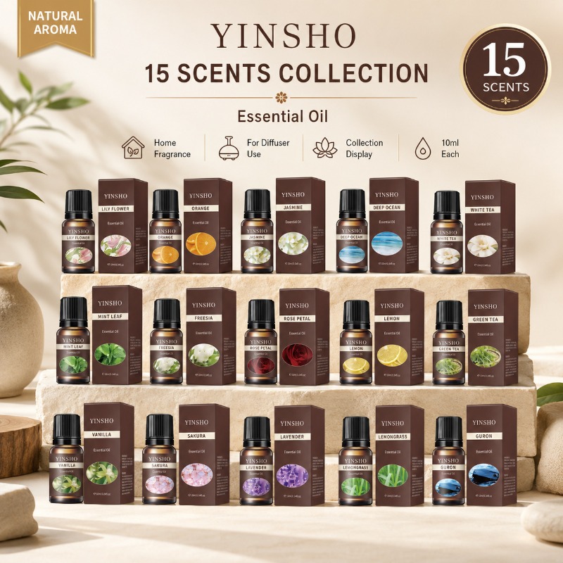 Geur-essentiële olieset 15 stu - Candle Fragrance Supplies recensie en prijs