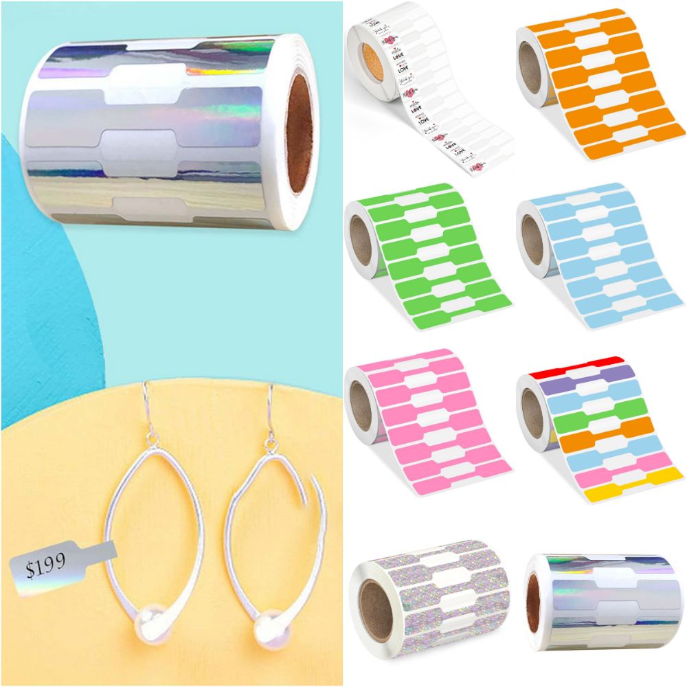 500 STKS Veelkleurige sieraden - Kraft Hang Tag recensie en prijs