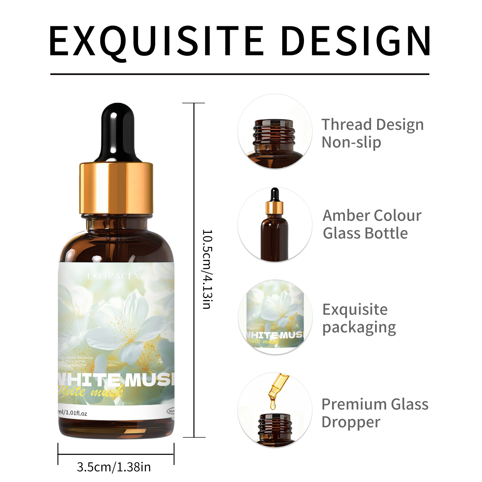 30ml Witte Muskus Geuroliën Au - Candle Fragrance Supplies recensie en prijs